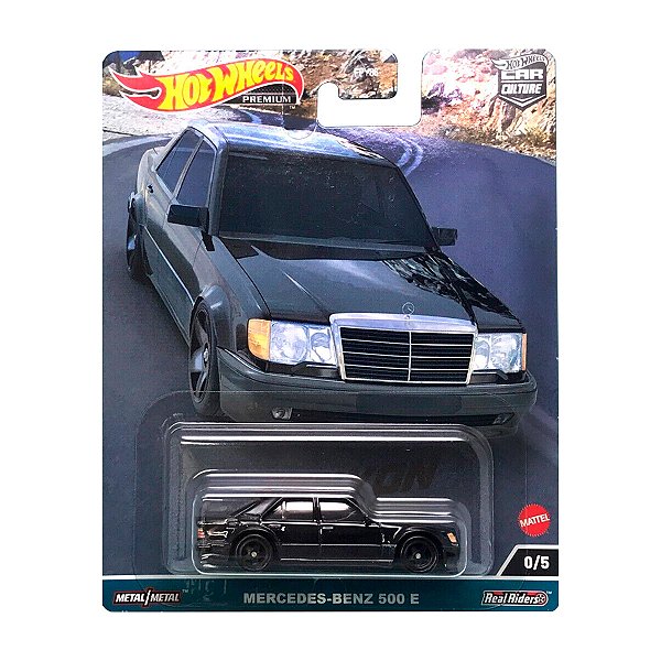 Miniatura Hot Wheels Premium 1:64 Mercedes-Benz 500E - CHASE