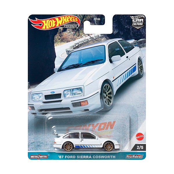 Miniatura Hot Wheels Premium 1:64 Ford Sierra Cosworth