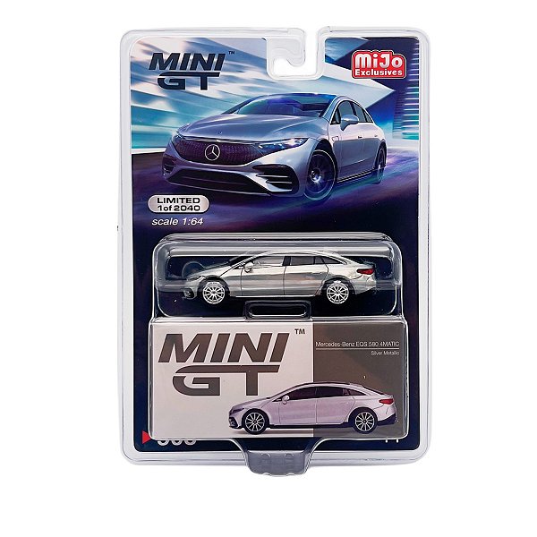 CHASE - Miniatura Mini GT 1:64 Mercedes-Benz EQS 580