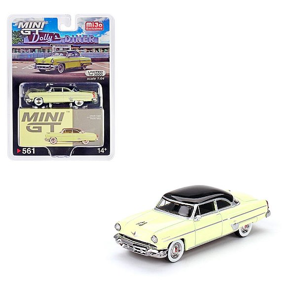 Miniatura Mini GT 1:64 Mijo Lincoln 1954 Capri Premier