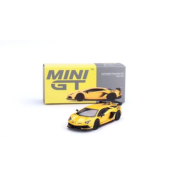 (Usado) Miniatura Mini GT 1:64 Lamborghini Aventador SVJ #563