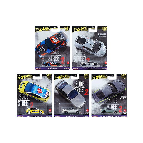 Hot Wheels Premium 1:64 Car Culture 2023 Slide Street 2