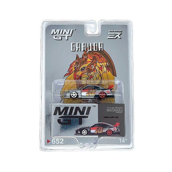 CHASE Mini GT 1:64 Nissan Silvia (S15)"GARUDA" #652