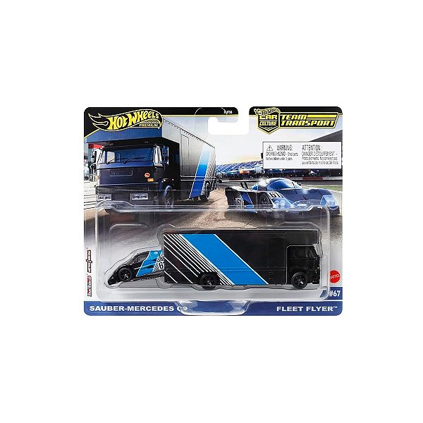 Hot Wheels Premium 1:64 Team Transport - Sauber + Fleet Flyer