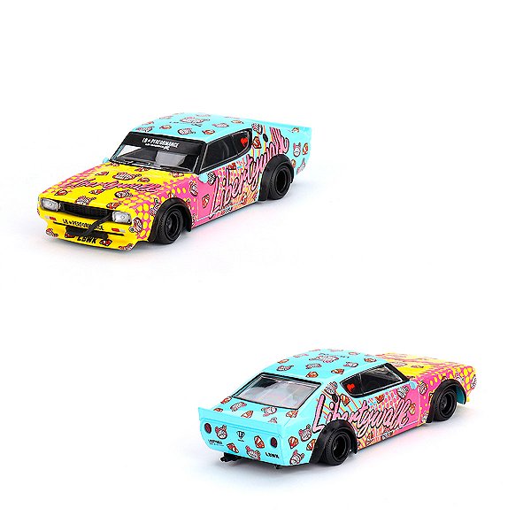 Miniatura Mini GT 1:64 Nissan Skyline Kenmeri LBWK KUMA #698