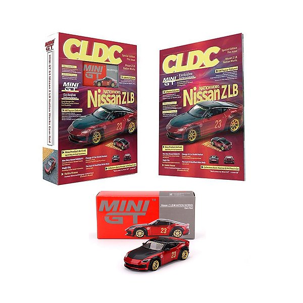 Bundle Mini GT 1:64 Revista GLDC + Nissan Z #737