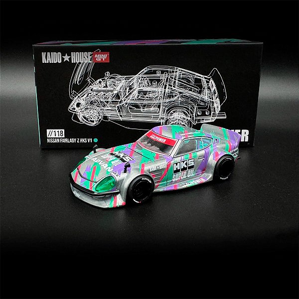 Chase Kaido House 1:64 Nissan Fairlady Z HKS #118