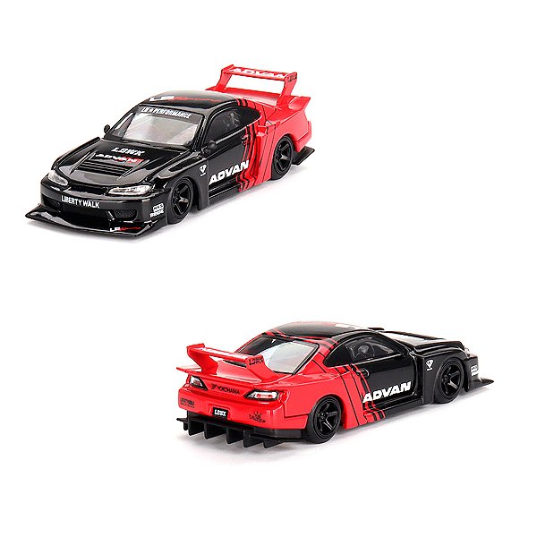 Miniatura Mini GT 1:64 Nissan Silvia S15 ADVAN #649