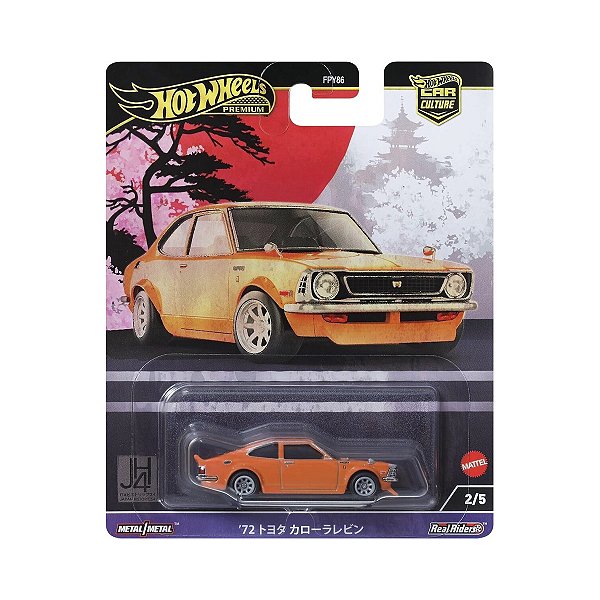 Miniatura Hot Wheels Premium 1:64 Toyota Corolla TE