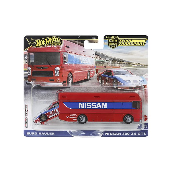 Hot Wheels Premium 1:64 Team Transport - Euro Hauler + 300ZX