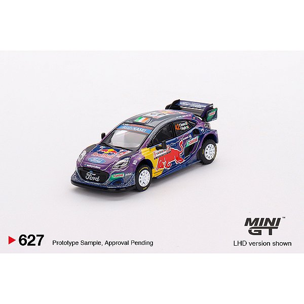 (Pequenos Defeitos) Miniatura Mini GT 1:64 Ford Puma Rally #627
