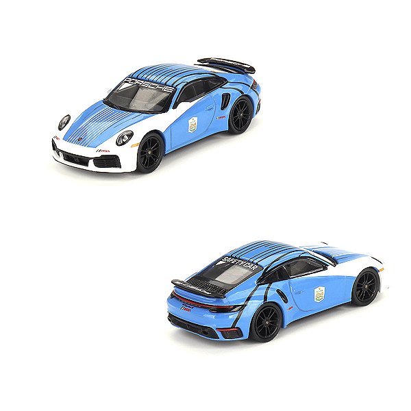Mini GT 1:64 Porsche 911 Turbo S Safety Car #735
