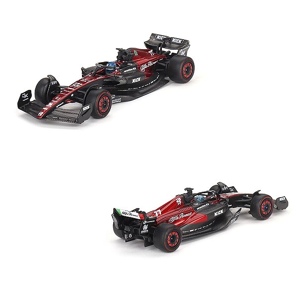 Mini GT 1:64 Alfa Romeo C43 #77 Valtteri Bottas #729