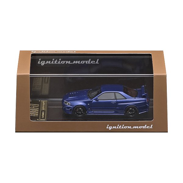 Ignition Model 1:64 Nismo R34 GT-R Z-tune Bayside Blue (resina)