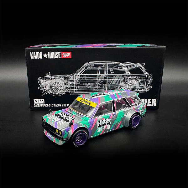 CHASE - Kaido House 1:64 Datsun KAIDO 510 Wagon HKS