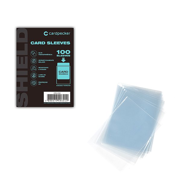 Cardpecker Shield: Protetores de Cartas - Fit