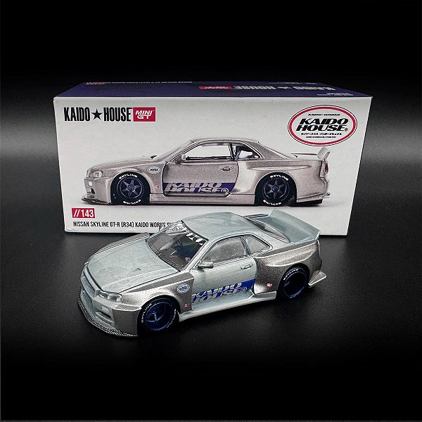 CHASE Kaido House 1:64 Nissan Skyline GT-R (R34) #143
