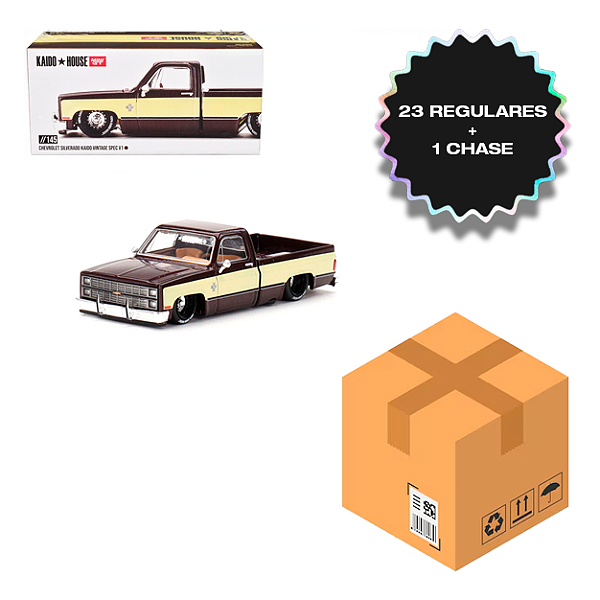 Caixa Master c/24 - Kaido House 1:64 Chevrolet Silverado KAIDO