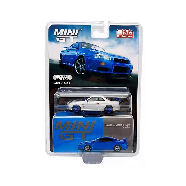 CHASE Mini GT 1:64 Nissan Skyline GT-R (R34) #759