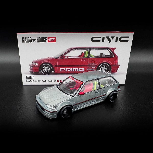 (PRÉ-VENDA) Chase Kaido House 1:64 Honda Civic