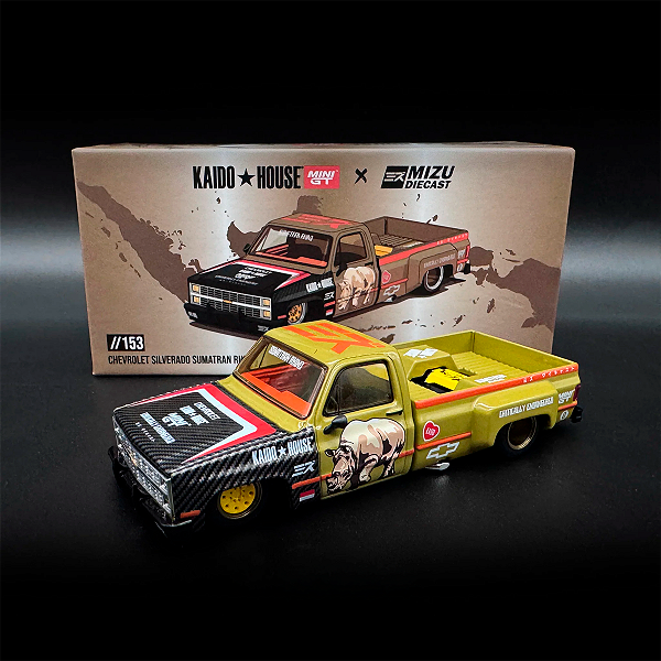 Kaido House 1:64 Chevy Silverado KAIDO Rhino #153