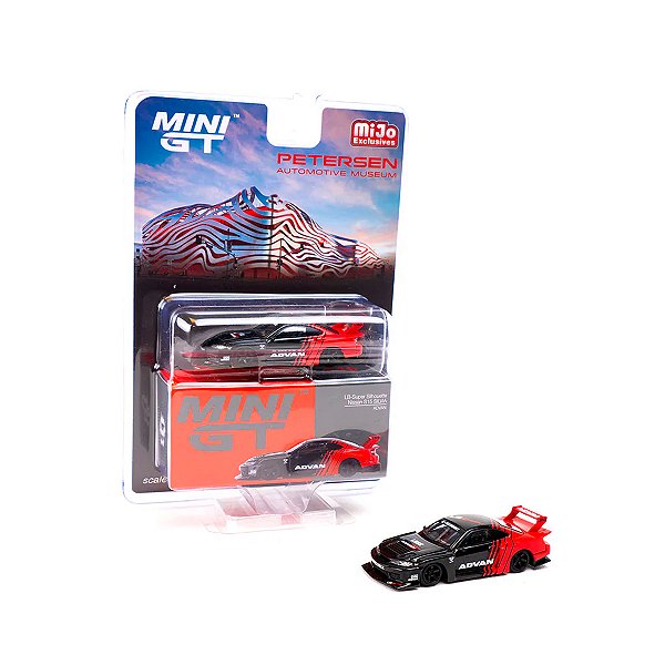Mini GT 1:64 Nissan S15 SILVIA ADVAN- Petersen Excl.