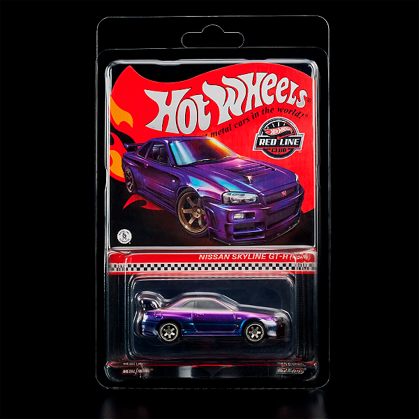 Hot Wheels RLC - Nissan GT-R (R34) Midnight Purple