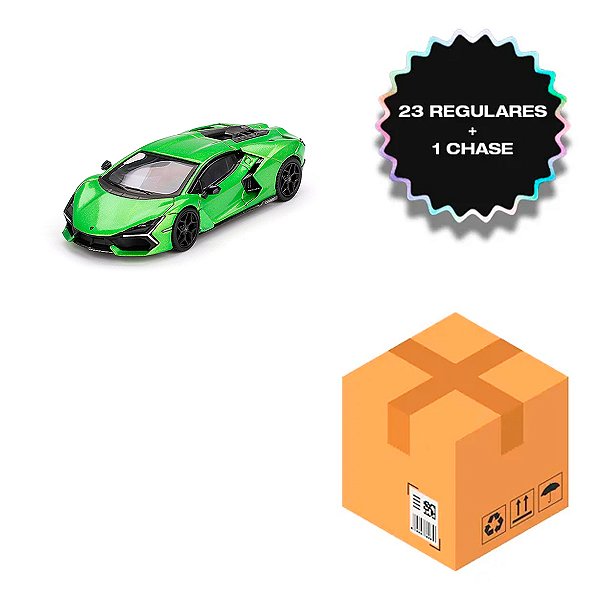 Caixa c/ 24 Mini GT 1:64 Lamborghini Revuelto