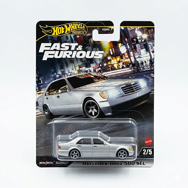 Hot Wheels Premium 1:64 Mercedes-Benz 500 SEL