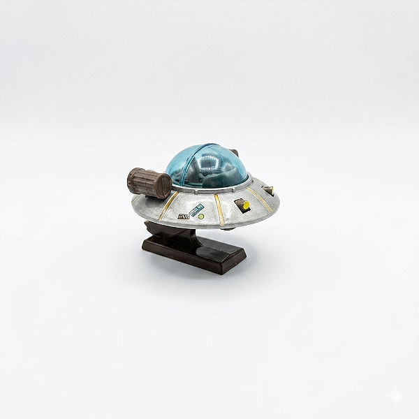 [LOOSE] Hot Wheels Premium Rick's Ship (Rick and Morty)