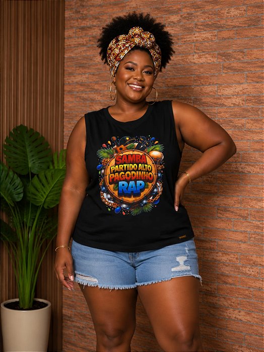 Blusa Samba Partido Alto Pagodinho Rap