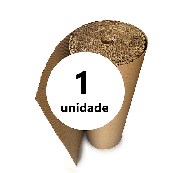 Bobina de Papelão Ondulado - 1,20m x 35m - 1 unidade