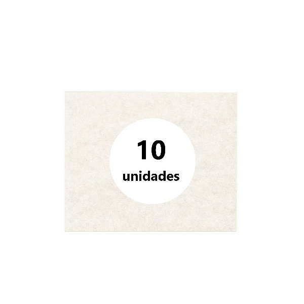 Placa de Papelão Branca- 1010,0 x 1020,0 mm (Onda Simples - Onda B) - 10 unidades