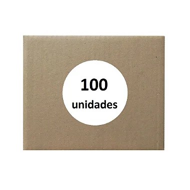 Placa de Papelão - 500,0 x 500,0 mm (Onda Simples - Onda B) - 100 unidades