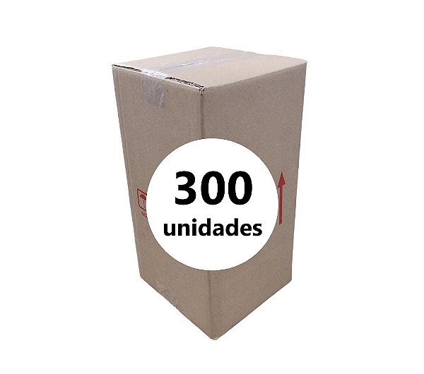 Caixa de Papelão Parda para 4 Garrafas de Vinho - C: 16,5cm L: 16,5cm A: 32,0cm - Pacote com 300 Unidades