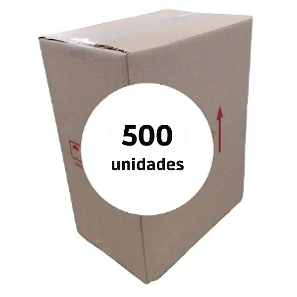 Caixa de Papelão Parda para 6 Garrafas de Vinho - C: 25,0cm L: 16,5cm A: 32,0cm - Pacote com 500 Unidades
