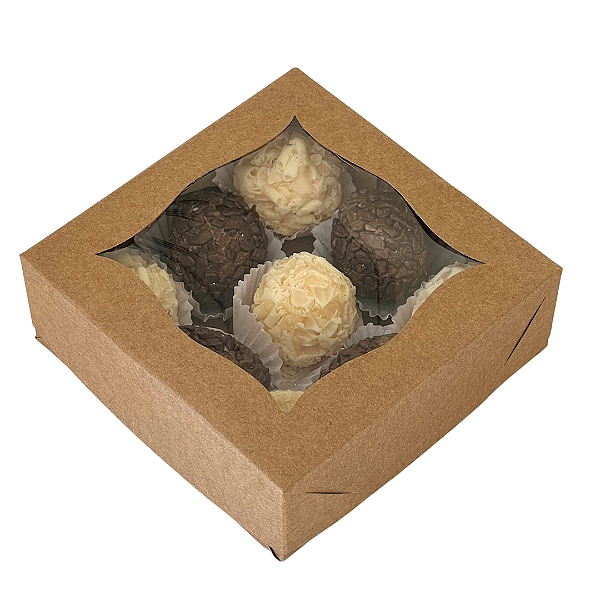 Caixa 12x12x4 - 9 doces