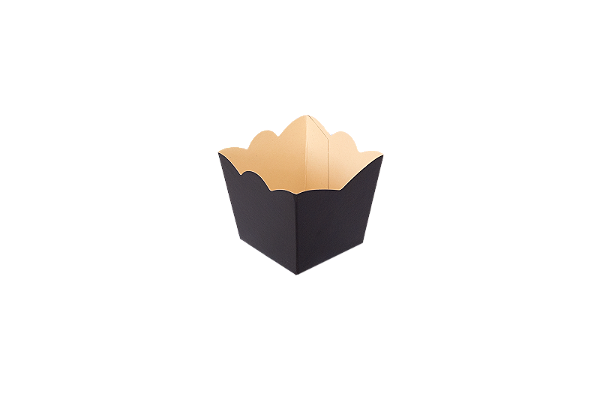 Cachepo P 7x7x6,5 Preto