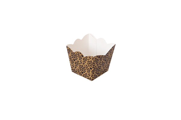 Cachepo P 7x7x6,5 Arabesco Dourado