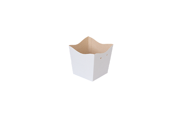 Cachepo M 9x9x9 Branco