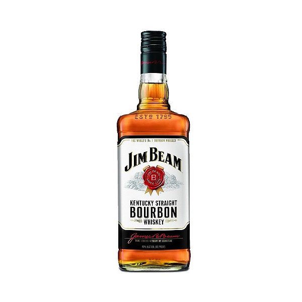 Whiskey Bourbon Jim Beam White 1L