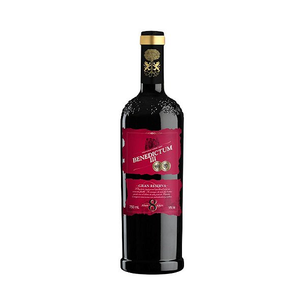 Vinho Tinto Benedictum III Gran Reserva 8 Anos 750ml