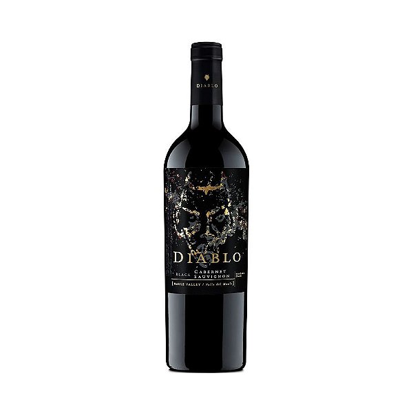 Vinho Tinto Meio Seco Diablo Black Cabernet Sauvignon 750ml
