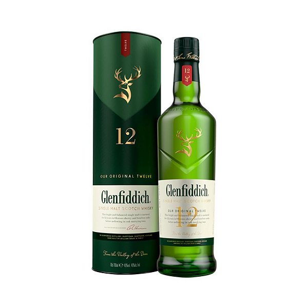 Whisky Glenfiddich 12 anos 750ml