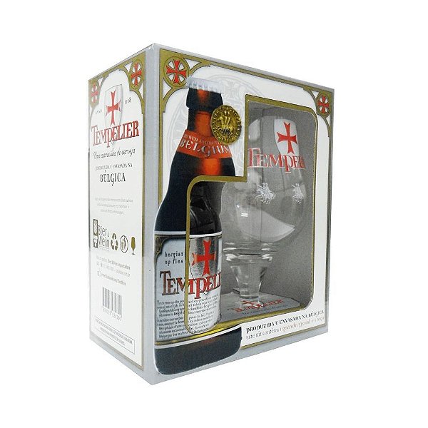 Kit Cerveja Tempelier 330ml + Taça