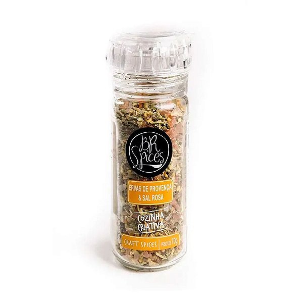 Moedor Br Spices Ervas de Provença e Sal rosa 70g