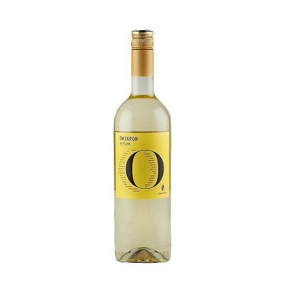 Vinho Branco Seco Omikron Retsina 750ml