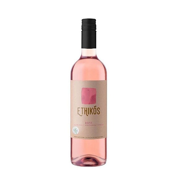 Vinho Ethikos Rosé Cabernet Sauvignon Syrah 750ml