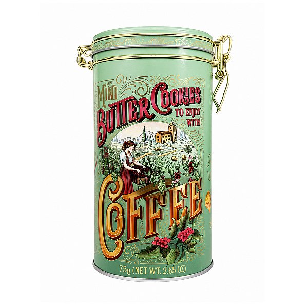 Butter Cookies Lata com Fecho Santa Edwiges Diversas Estampas 300g