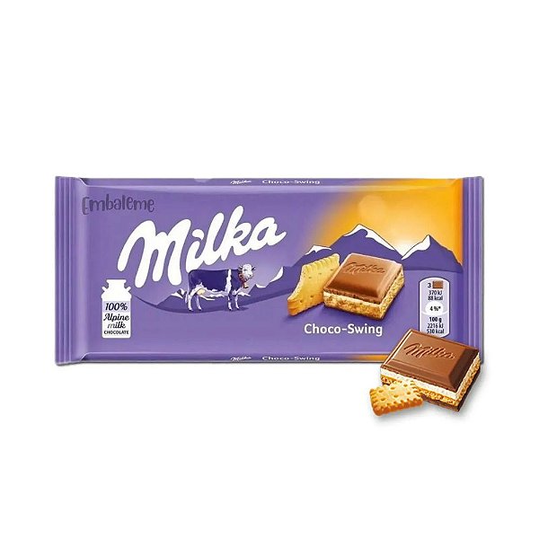 Chocolate Milka Cream e Biscuit 100g